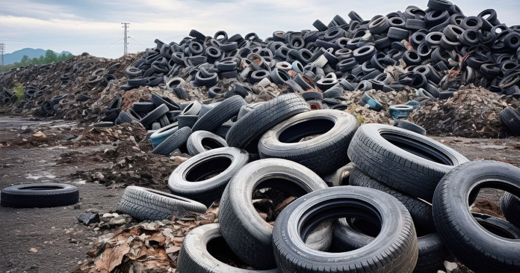 Five Reasons Tires Don’t Belong in Landfills
